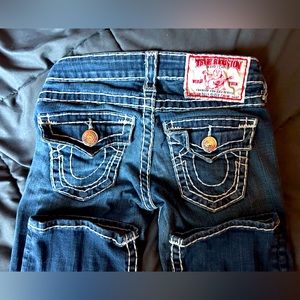 Size 25 Low rise True Religion Jeans